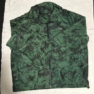Lacoste X Netflix Green Windbreaker